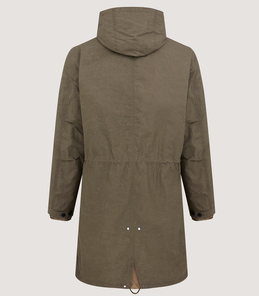 Men's Ridge Parka Jacket In Tobacco