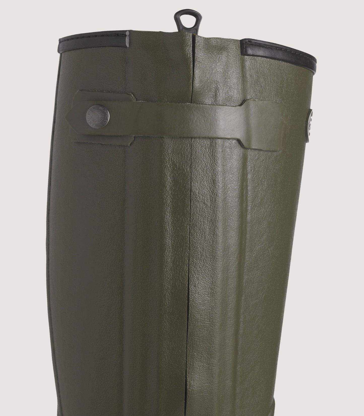 Men's Le Chameau Chasseur Wool Lined Boot In Dark Green