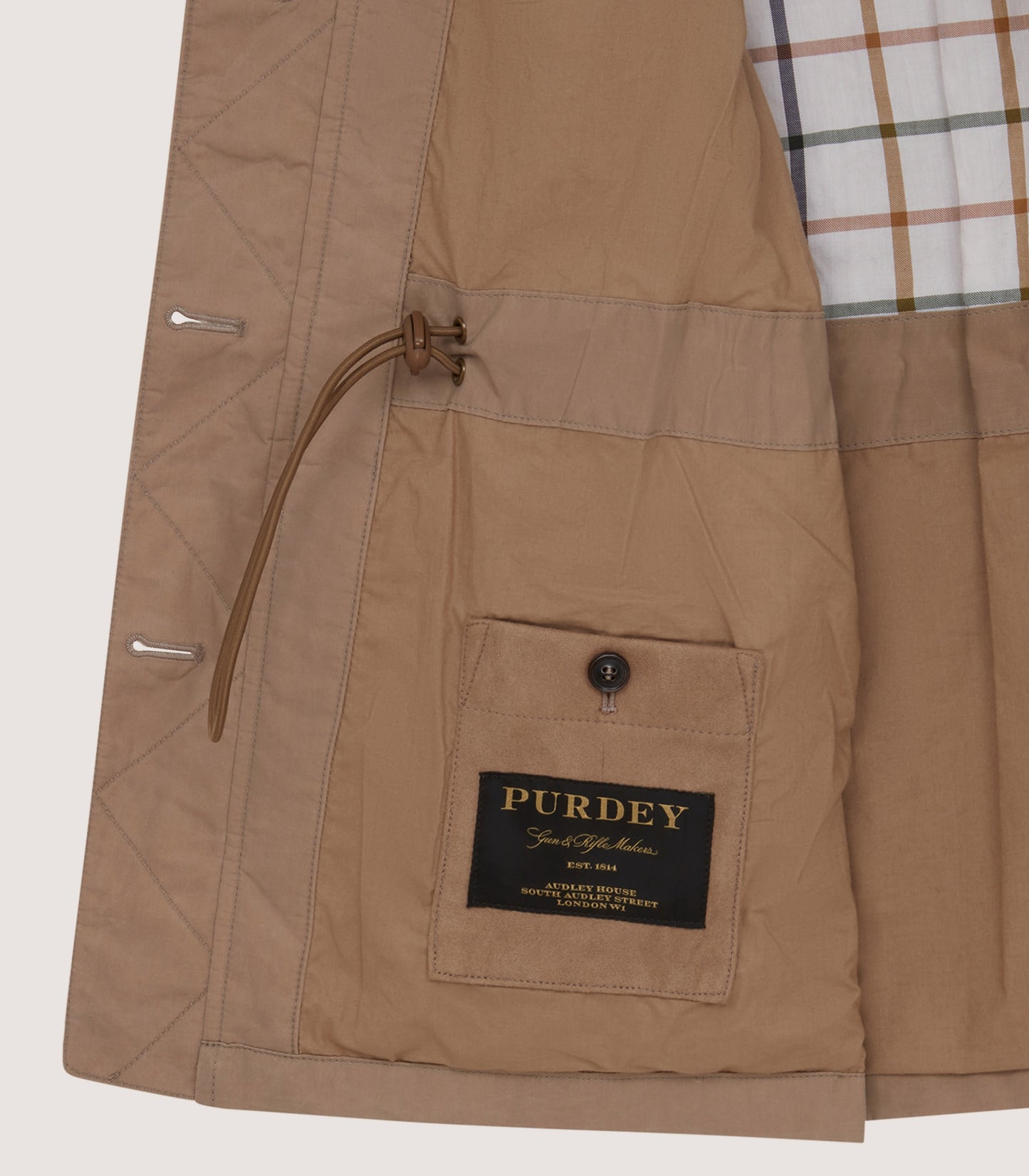 Women's High Collar Dry Wax Summer Sporting Vest In Taupe