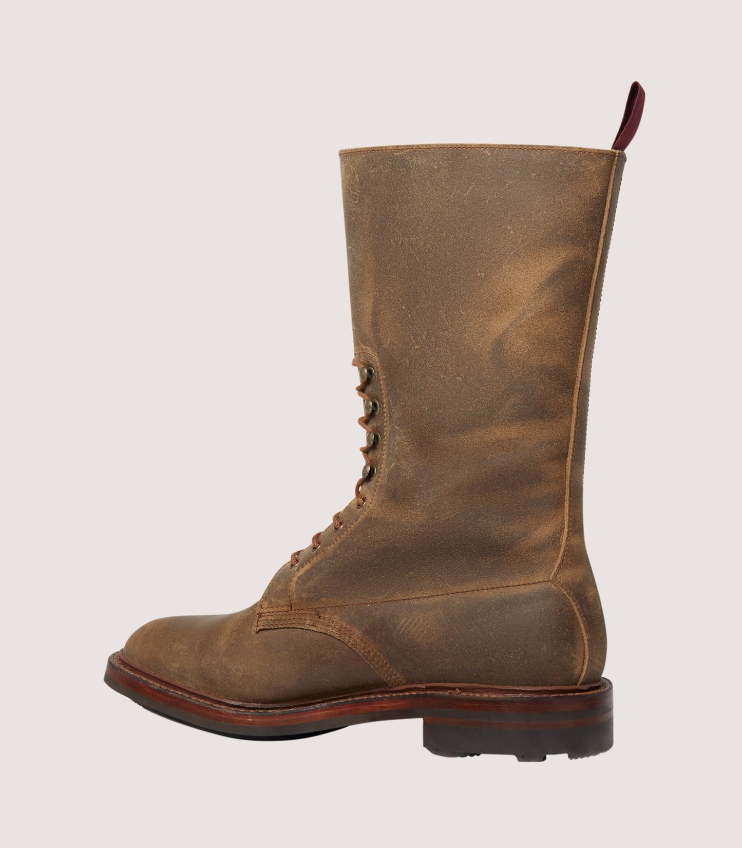 Women's Rough Out Nubuck Twin Strap Boot With Ridgeway Sole