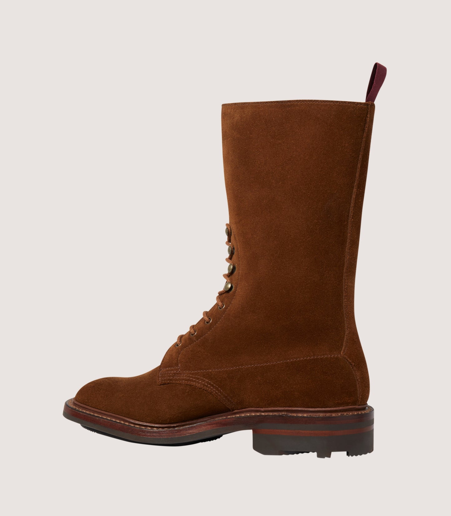 Women's Suede Twin Strap Boot With Ridgeway Sole