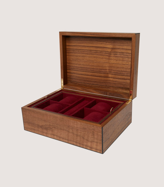 Purdey Featherburst Marquetry Box