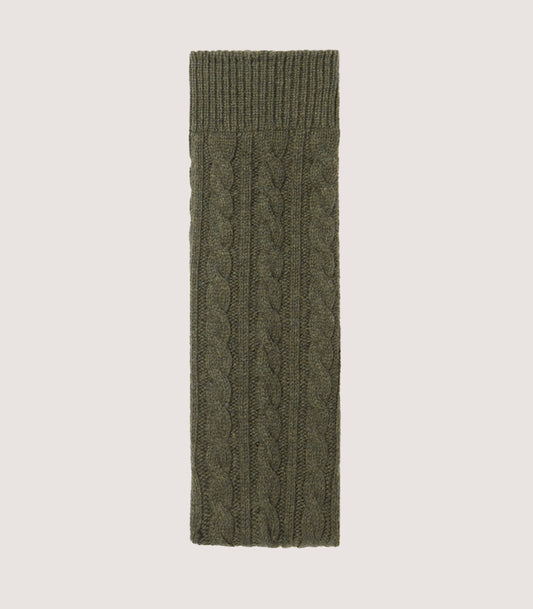 Cashmere Cable Knit Socks