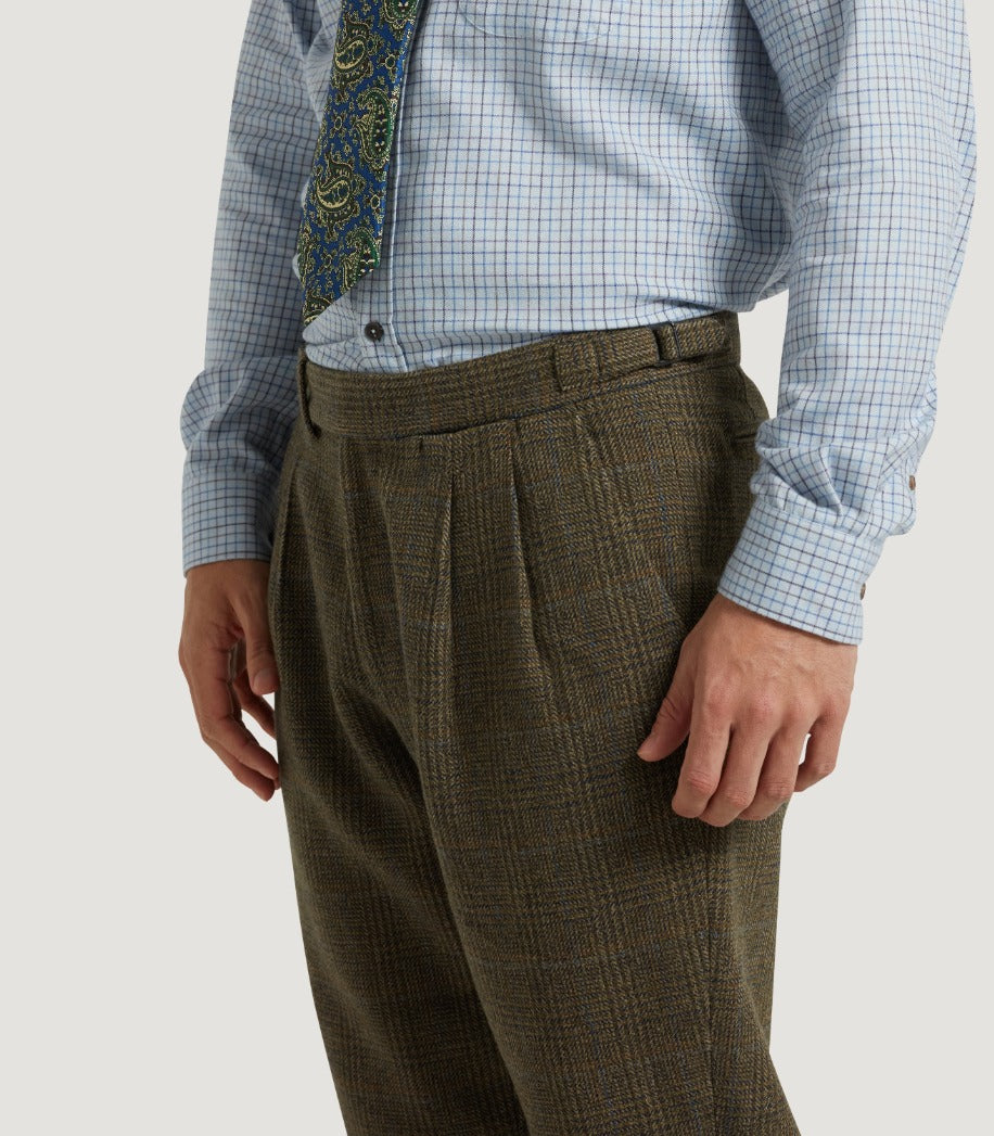 Men's Tweed Two Pleat Breek With Storm Cuff In Morlich