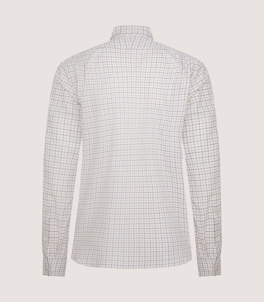 Men's Summer Sporting Tattersall Double Cuff Shirt