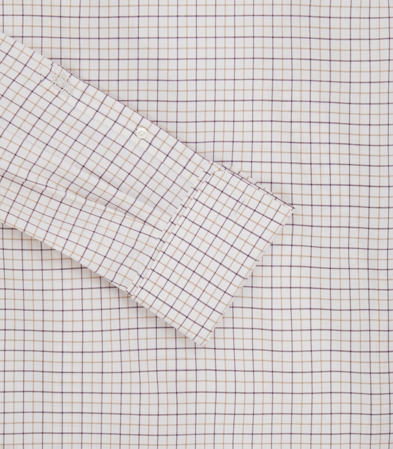 Men's Summer Sporting Tattersall Double Cuff Shirt
