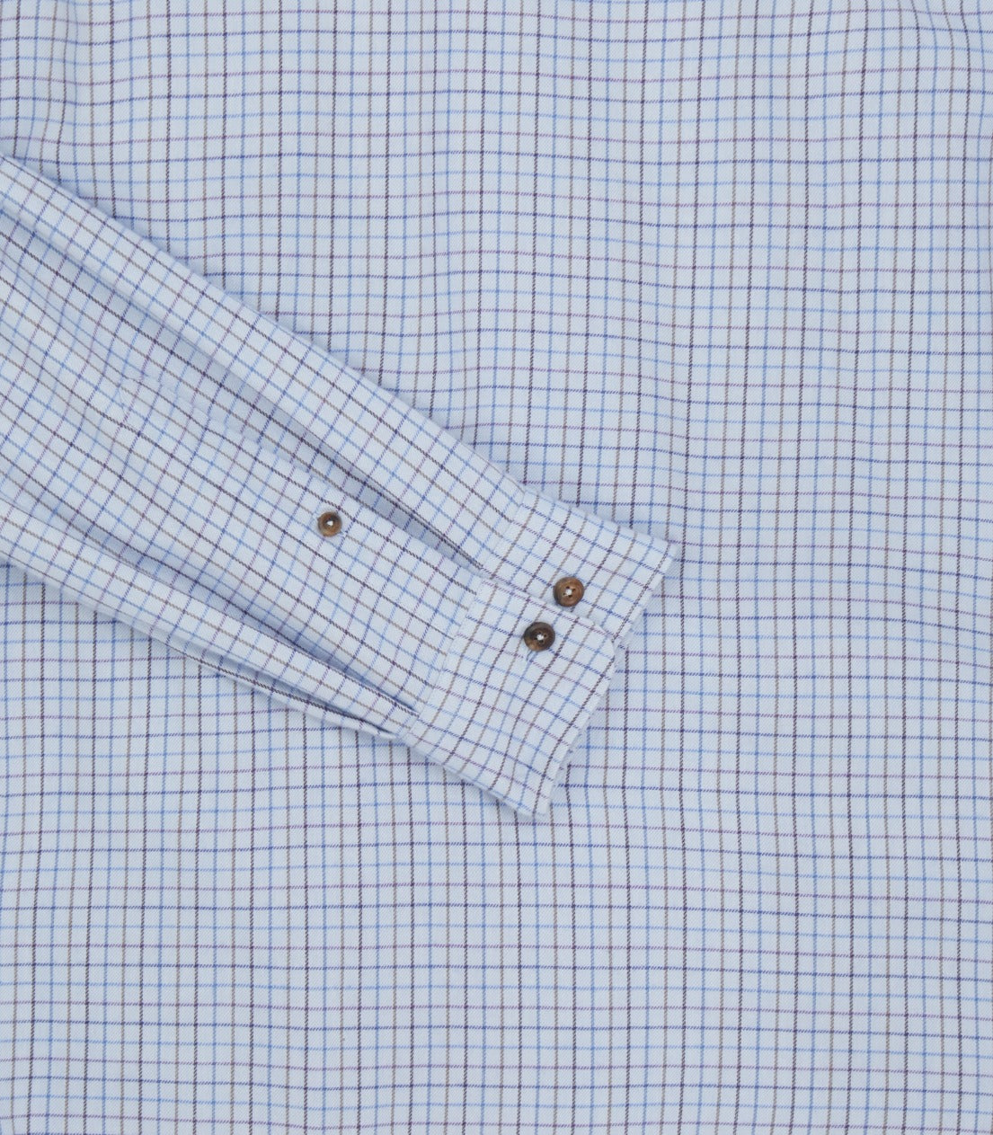 Men's Cotton Cashmere Sporting Shirt In Loch Blue