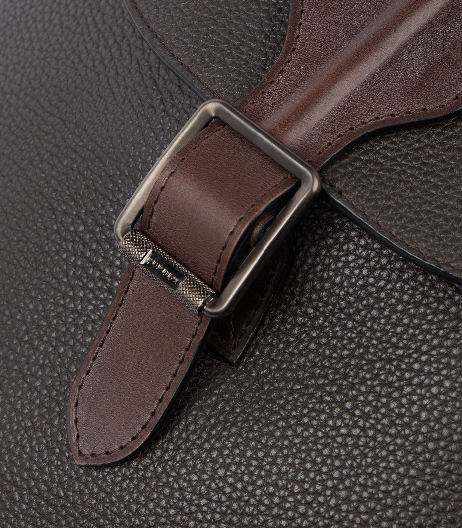 Leather Backpack Ghillie In Dark Brown