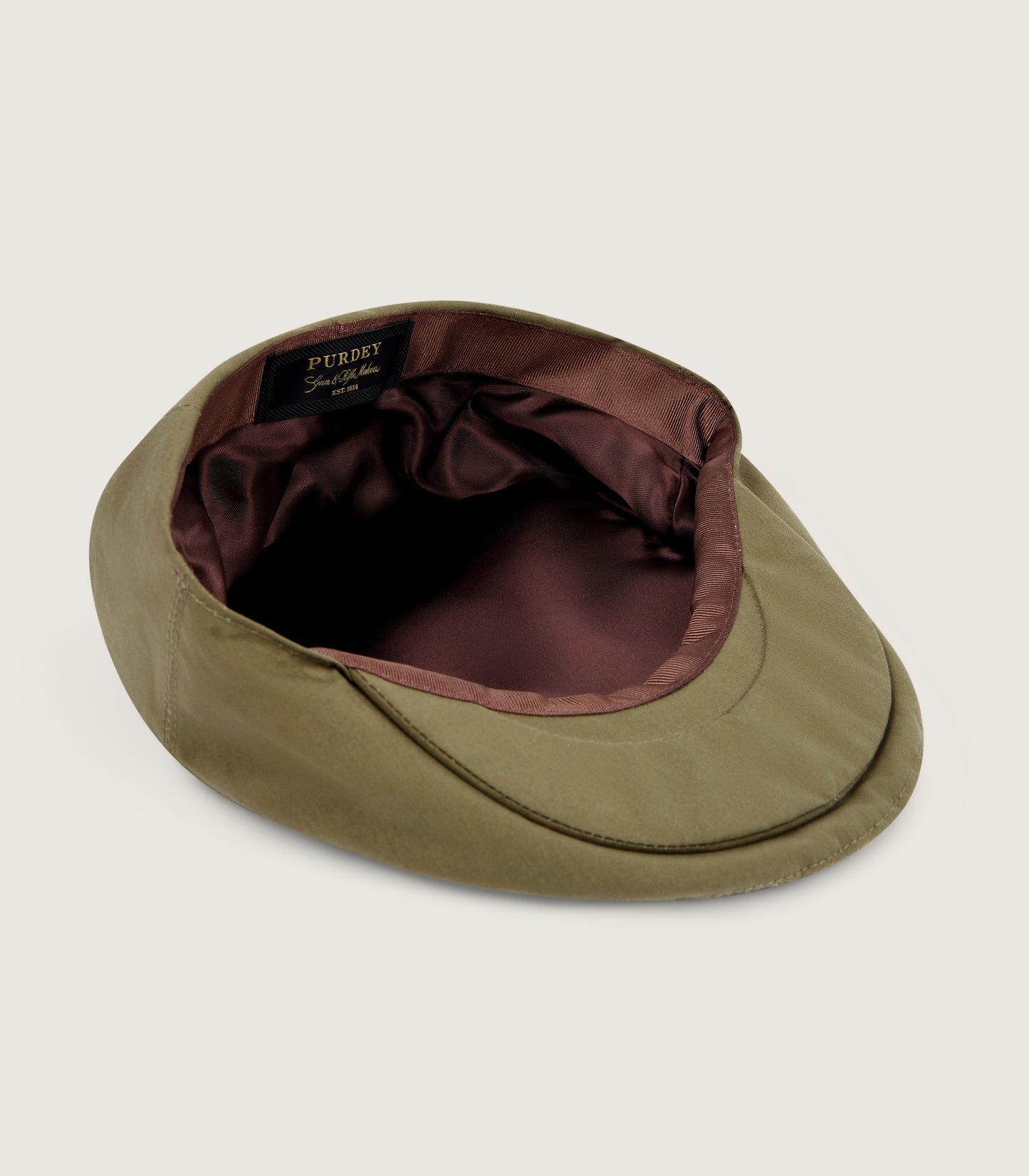 Litton Short Peak Ventile Cap In Bronze Green