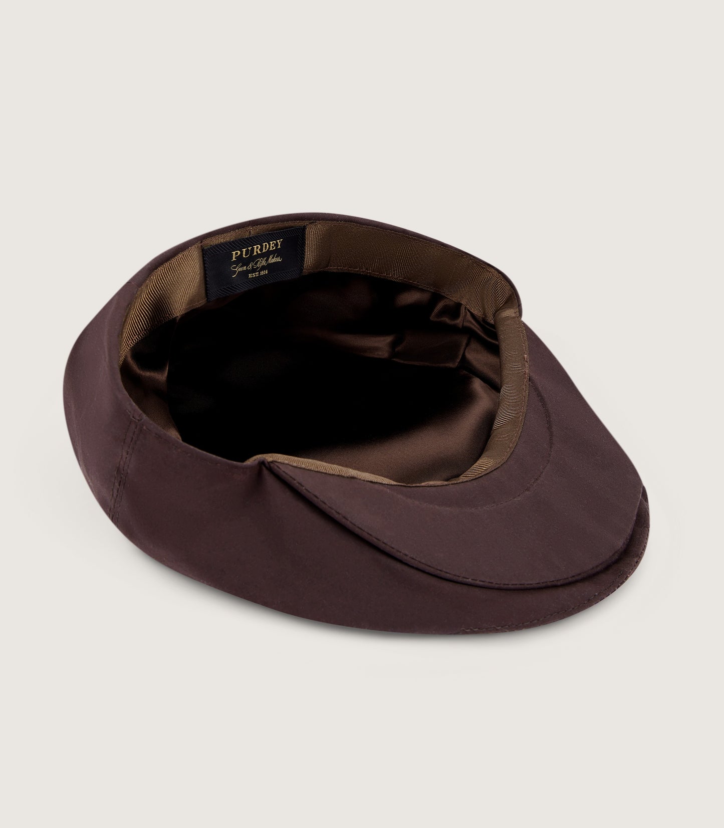 Litton Short Peak Ventile Cap In Brown