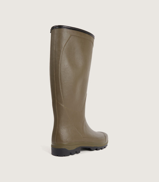 Men's Le Chameau Country Cross Boot In Forest Green