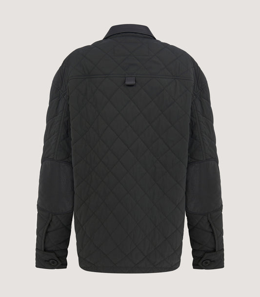 Men's Padded Barn Jacket In Loden