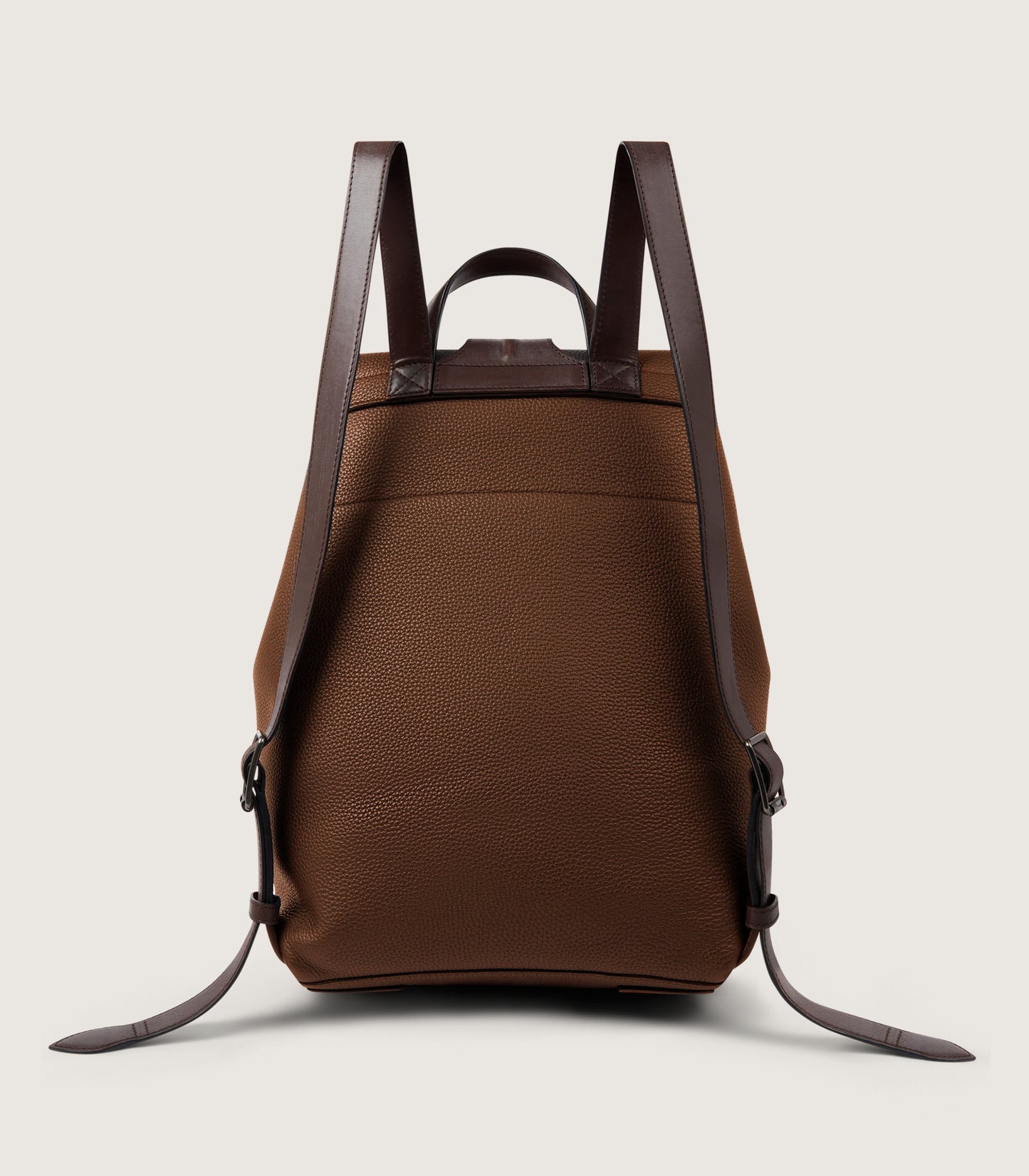 Leather Backpack Ghillie In Cognac