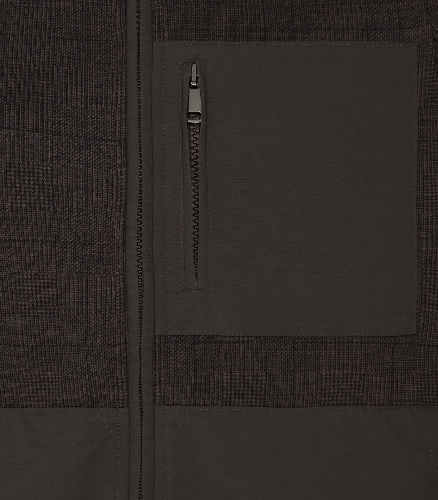 Women's Merino Tech Jersey Jacket in Bark