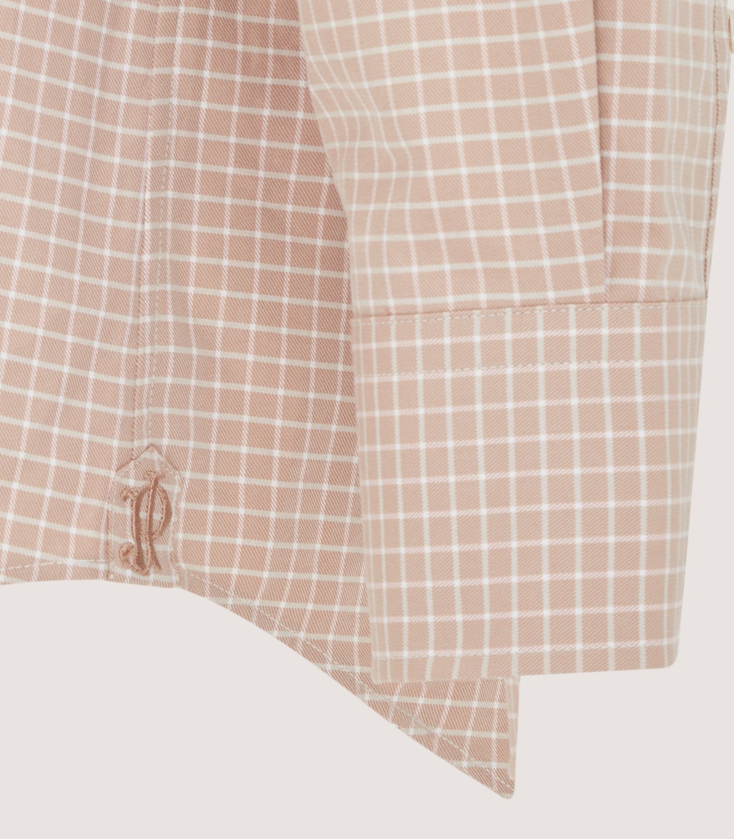 Women's Tattersall Sporting Shirt in Rose