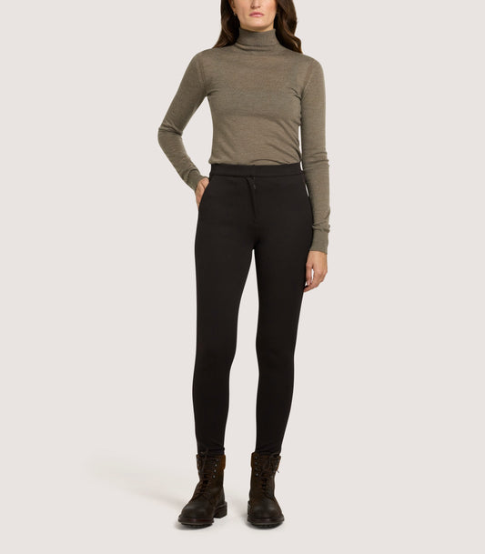 Women's Performance Twill Trouser in Chocolate