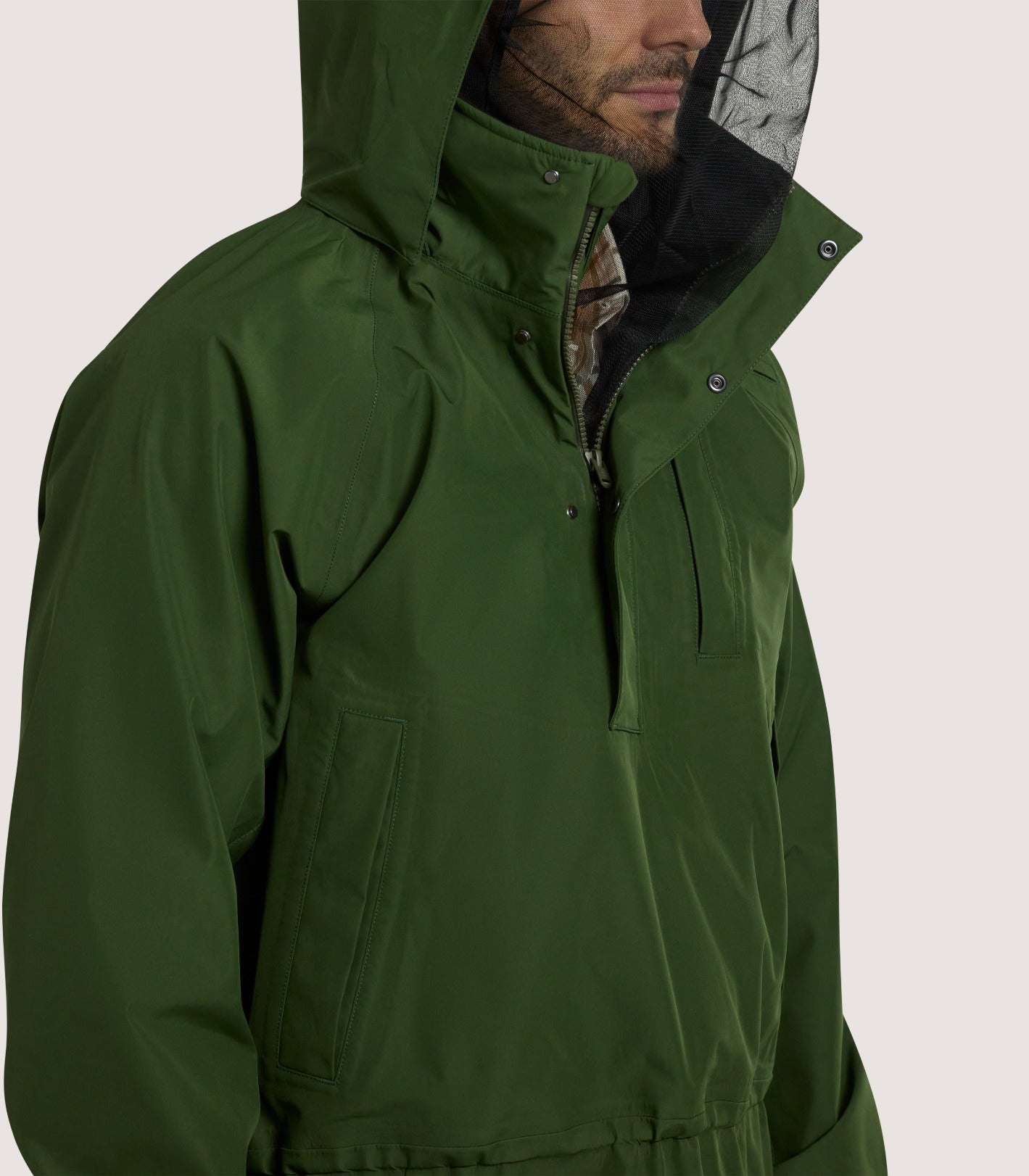 Technical Atholl Smock In Rifle Green