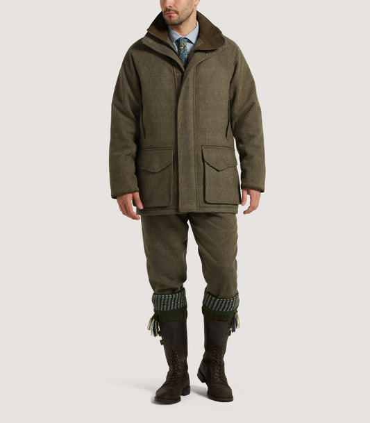 Men's Tweed Raglan Field Coat in Morlich