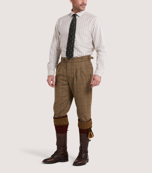 Men's Tweed Two Pleat Breek with Storm Cuff in Morar