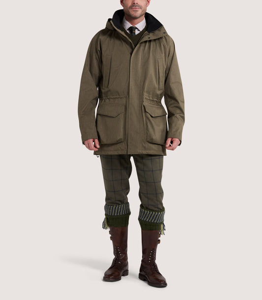 Men's Technical Yorkshire Field Coat in Drab