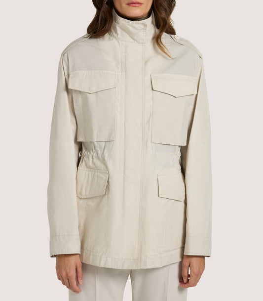 Women's Field Jacket In Oatmeal