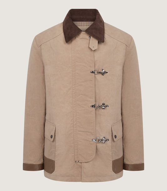 Men's Latch Coat In Khaki