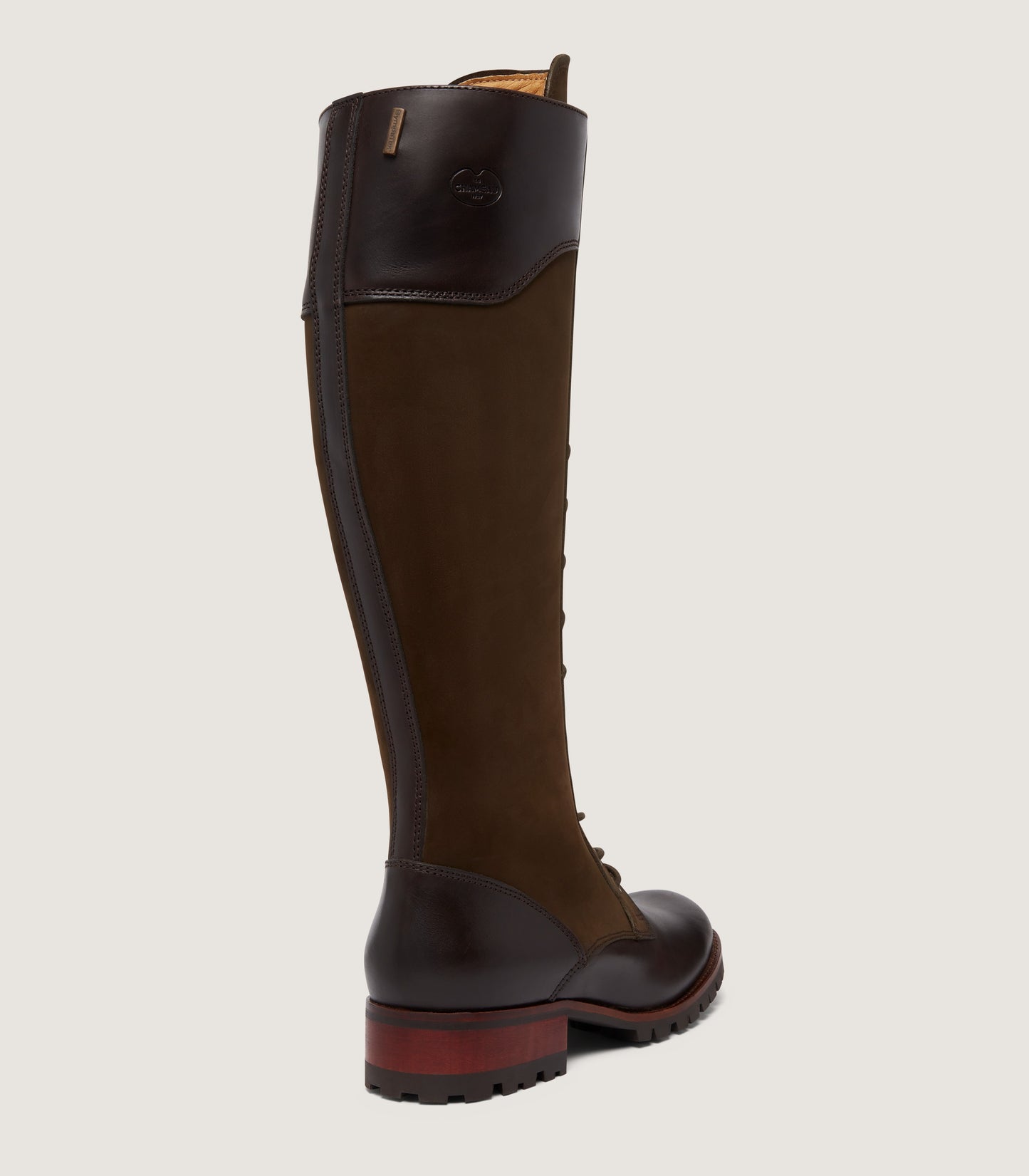 Women's Le Chameau La Parisienne Boot In Dark Brown