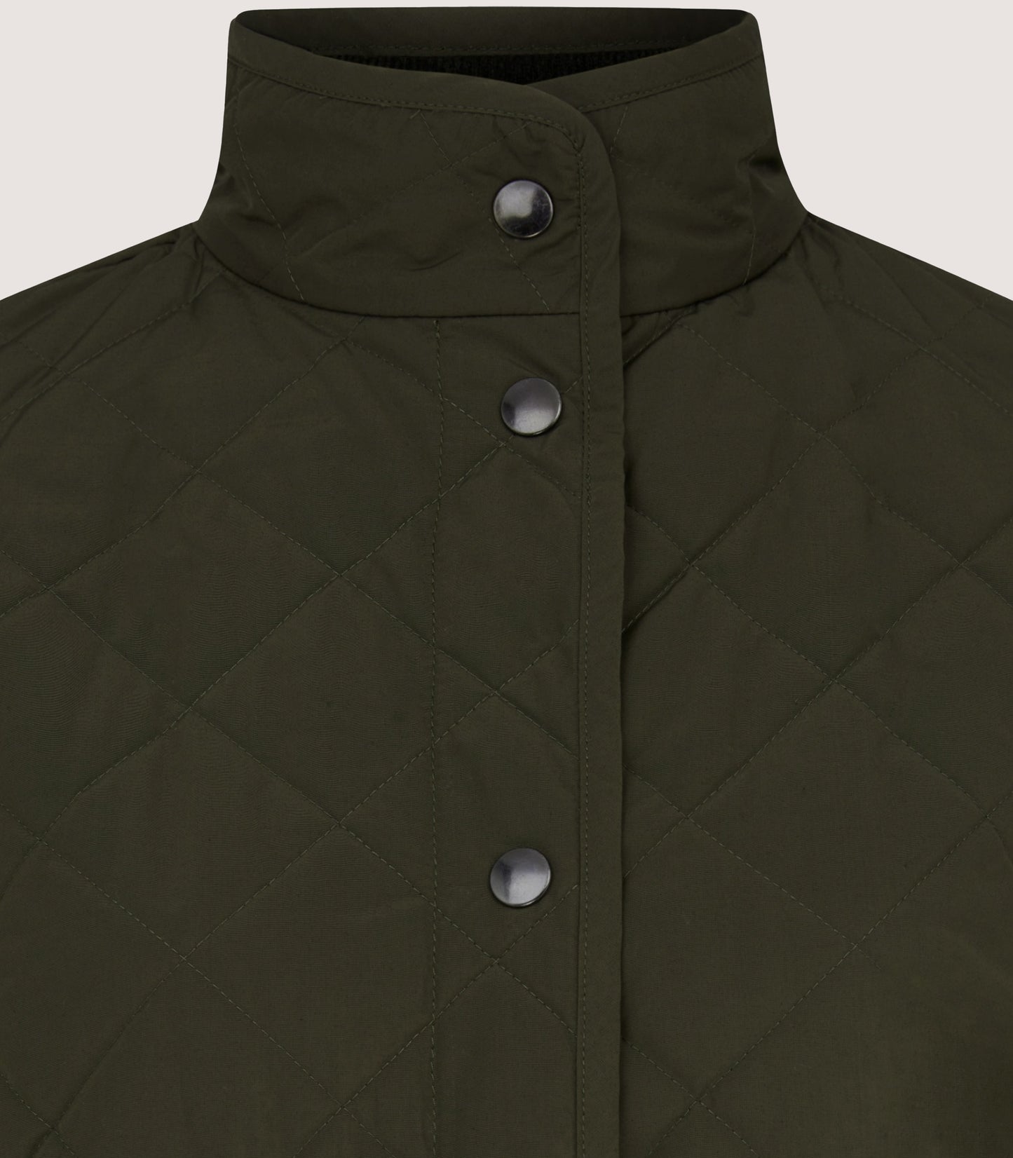 Women's Dark Olive Quilted Purdey Jacket