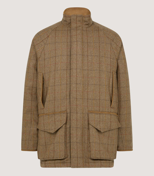 Men's Tweed Raglan Field Coat in Morar