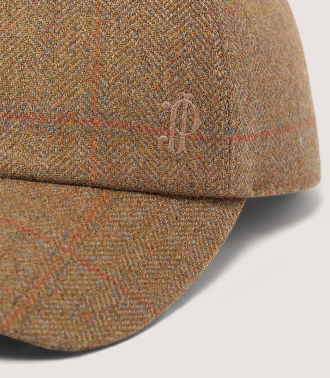 Tweed Baseball Cap in Lomond