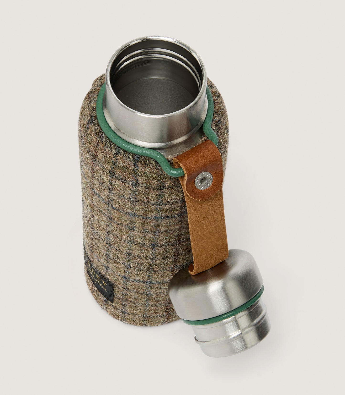 Tweed Insulated Flask in Maree