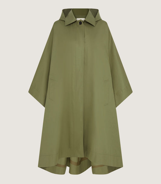 Women's Tempest Cape in Sage
