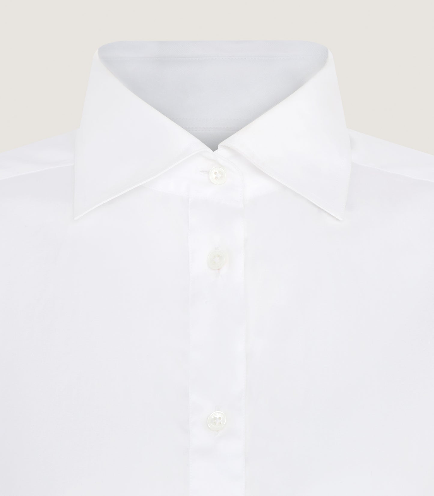 Women's Cotton Volume Sleeve Shirt in White