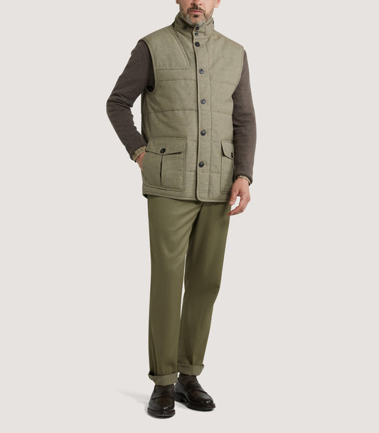 Men's Rothbury Gilet in Dark Peppercorn