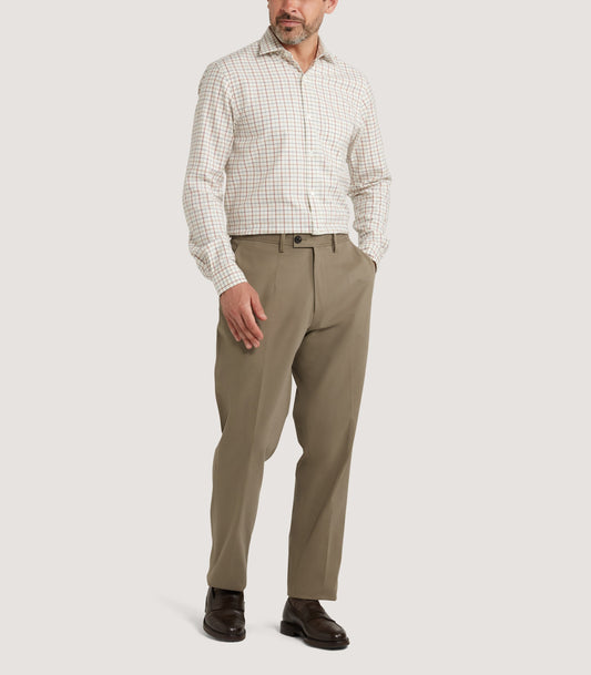 Men's Tattersall Sporting Shirt in Audley Red