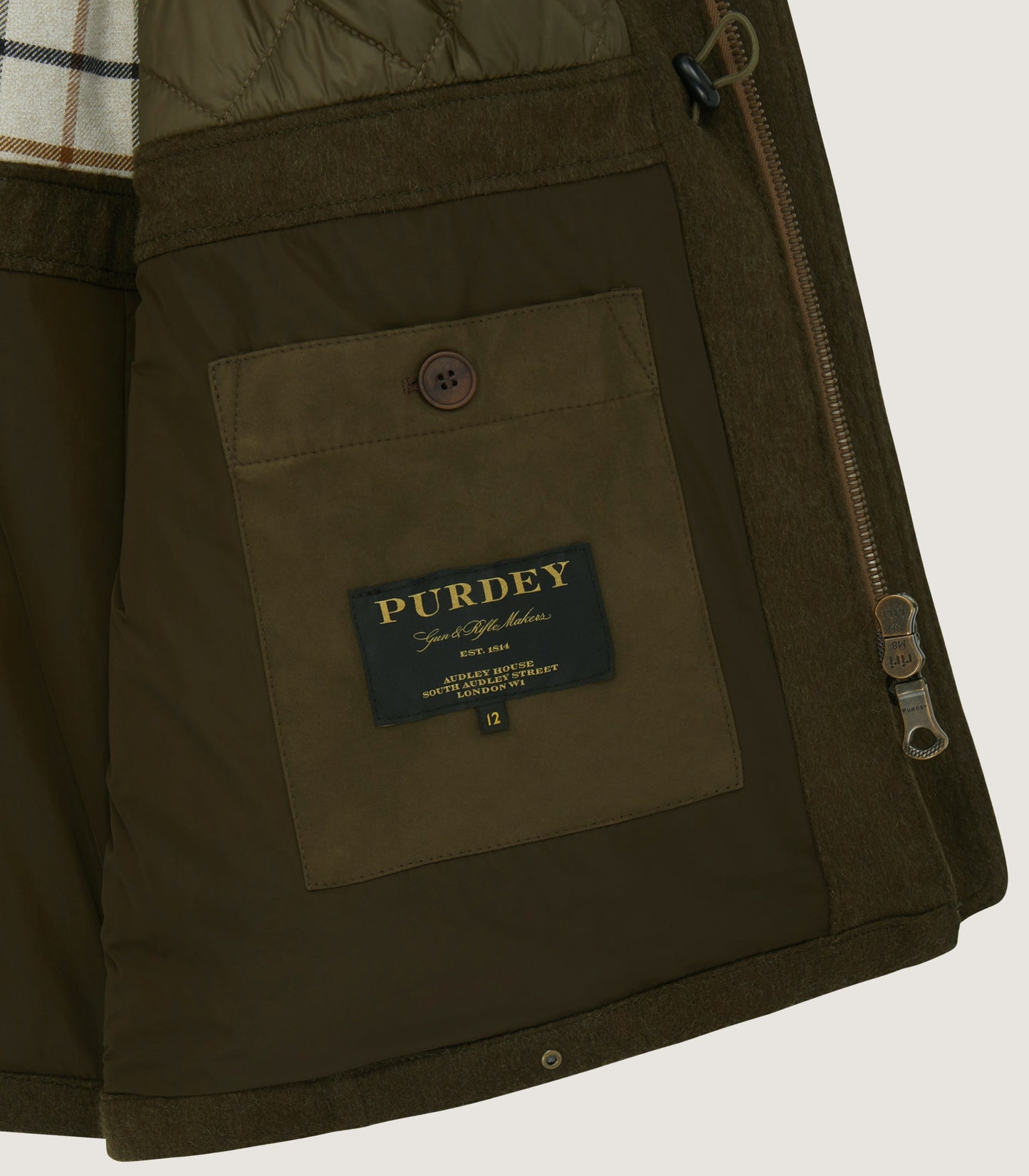 Women's Raglan Field Coat in Loden