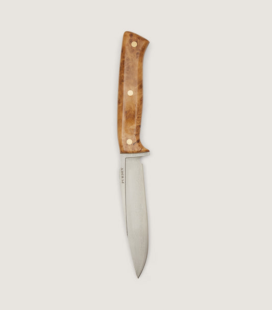 Coldharbour Hunter Knife - 5 inch In Burr Oak