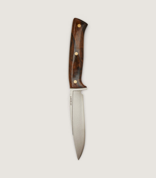 Coldharbour Hunter Knife - 5 inch In Walnut