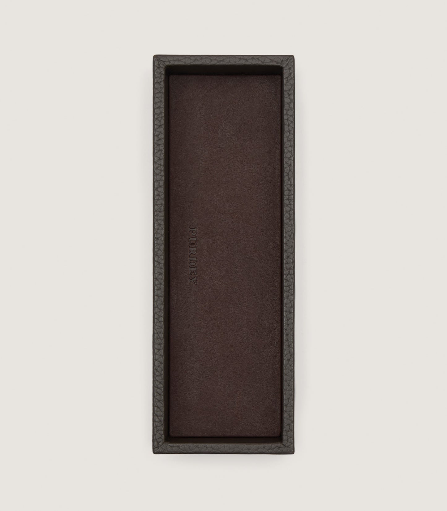 Pen Tray in Dark Brown