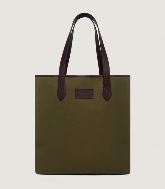 Canvas Tote in Khaki