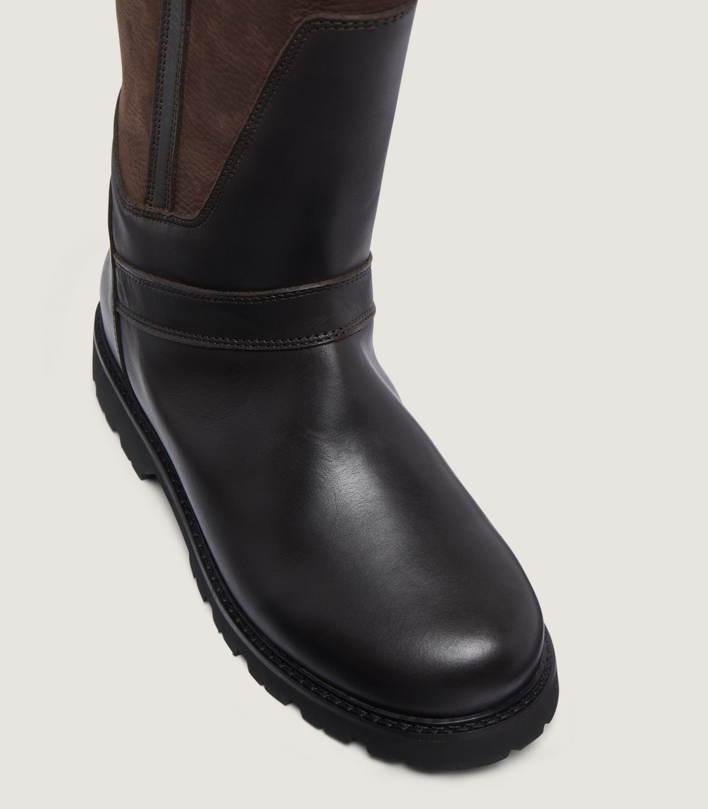 Men's Aigle Inverss Gore Tex Boots in Dark Brown