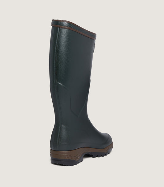 Men's Aigle Parcours II Zip Boots in Bronze Green