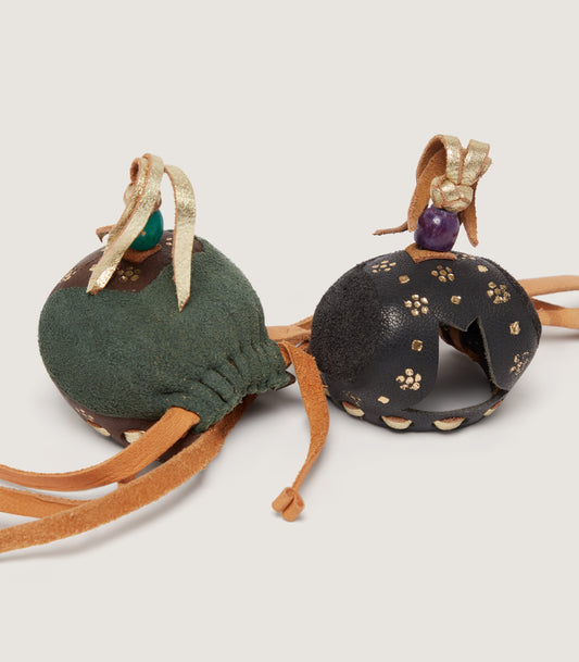 Falcon Hood Gold Tooled Tibba Size 2.5 In Multi