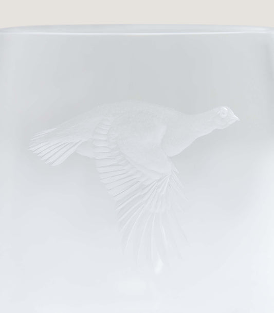 Copper Wheel Engraved Macnab Challenge Grouse Crystal Tumbler