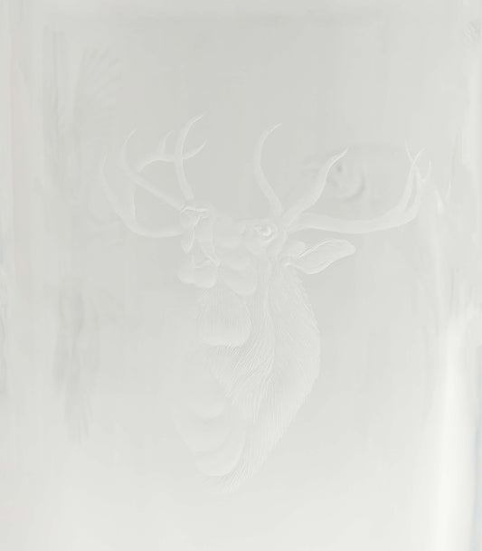 Copper Wheel Engraved Macnab Challenge Crystal Decanter