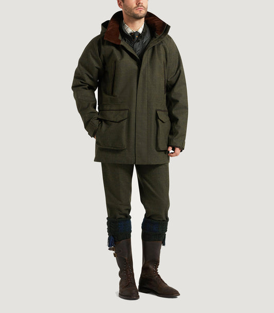 Men's Technical Tweed Yorkshire Field Coat In Strathbeg