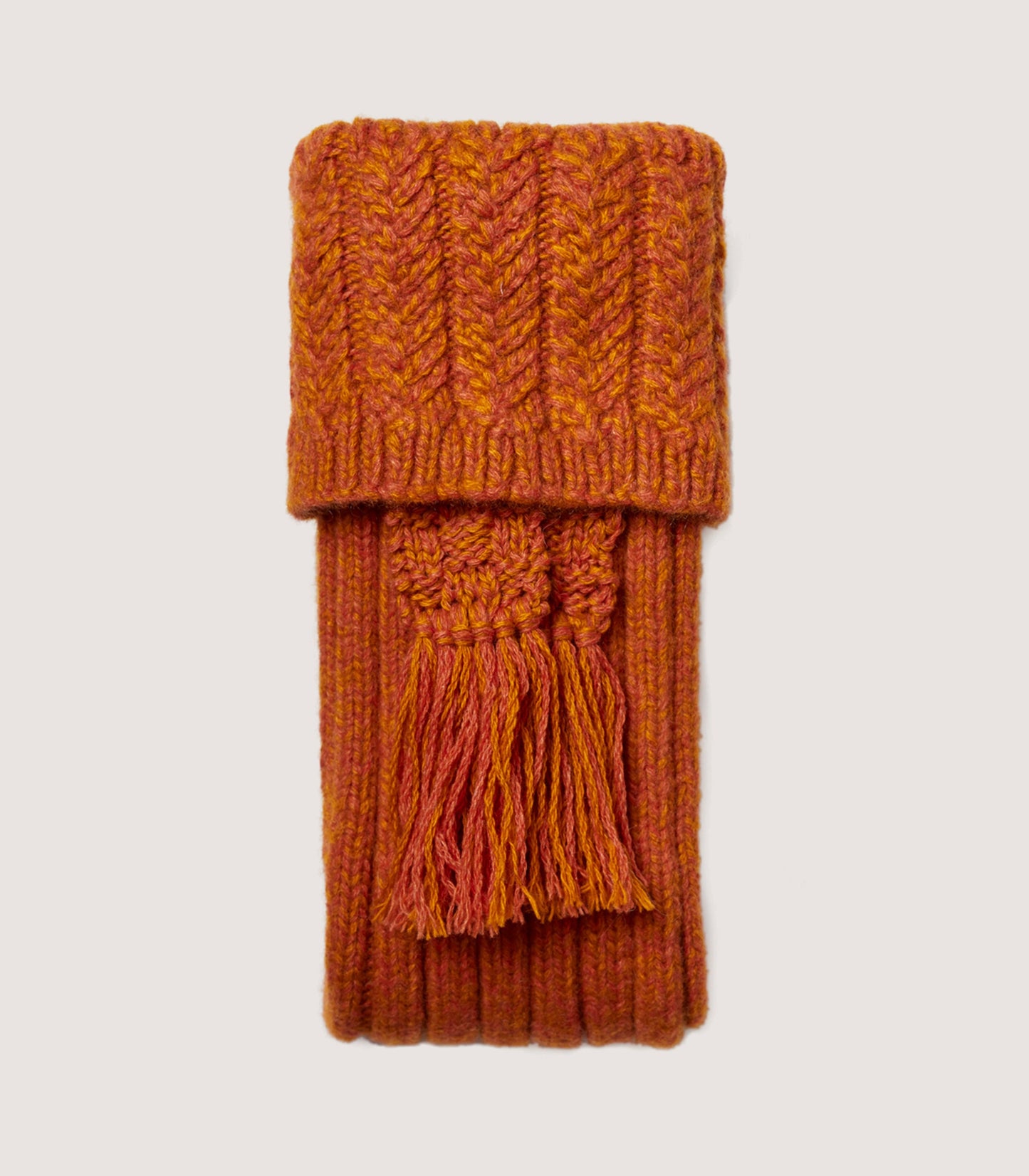 Pendower Cashmere Field Sock In Spice