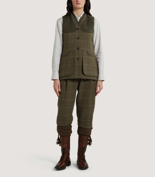 Women's Tom Purdey Tweed Shooting Vest