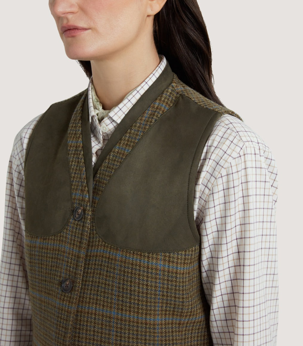 Women's Tom Purdey Tweed Shooting Vest