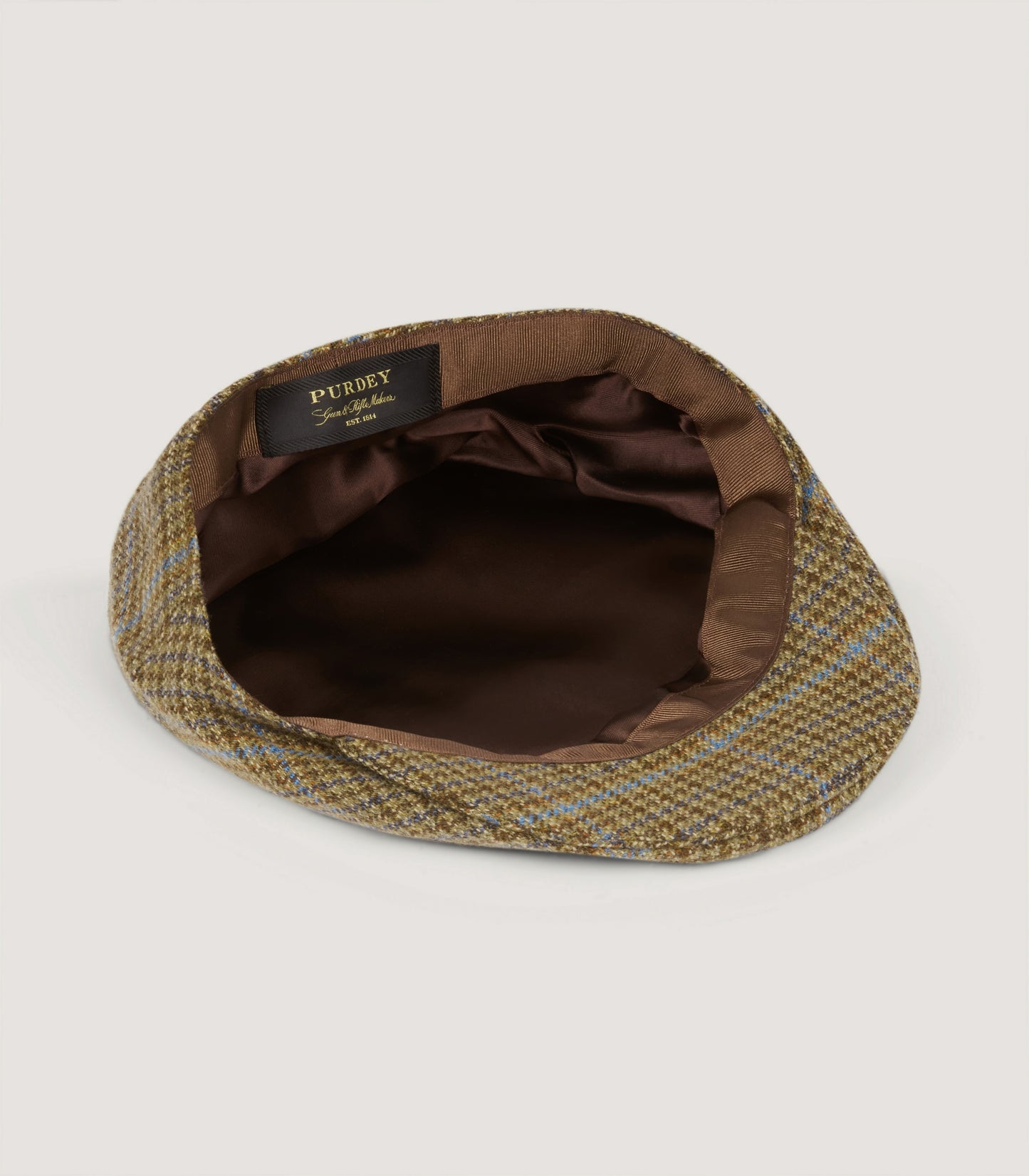 Tom Purdey Litton Short Peak Tweed Cap